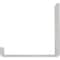 Ekena Millwork Steel Hanging Shelf Bracket, Hammered White 2"W x 6"D x 5 1/2"H BKTM02X06X05HSHWH - alternate 10